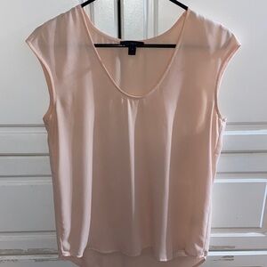 J. Crew Light Pink Sleeveless Blouse